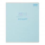 Зошит шкільний PASTEL 48 арк. клітинка блакитний KIDS LINE ZiBi