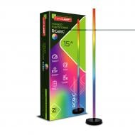 Торшер Eurolamp без цоколя зелений LED-FLD-15W(RGB)B