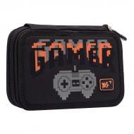 Пенал школьный двойной HP-01 Gamer 533094 YES черный