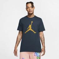 Футболка Jordan M J JUMPMAN SS CREW CJ0921-454 р.M зеленый