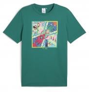Футболка Puma PUMA X SQUID GAME GRAPHIC TEE 62742686 р.XS зеленый