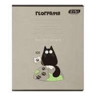 Зошит предметний CRAZY CAT 48 арк. клітинка географія KIDS LINE ZB.1703-28 ZiBi