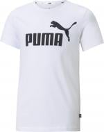 Футболка Puma ESS LOGO TEE B 58696002 р.104 белый