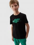 Футболка 4F TSHIRT M1113 / TSHIRT M1113 4FJWSS24TTSHM1113-20S р.146 черный