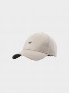 Кепка 4F BASEBALL CAP U267 / CZAPKA Z DASZKIEM U267 4FWSS24ACABU267-83S S-M бежевый