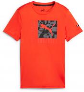 Футболка Puma PUMA FIT TEE B 68191318 р.128 оранжевый