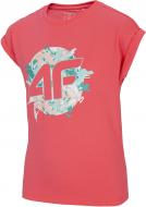 Футболка 4F J4L20-JTSD220-63N коралловый