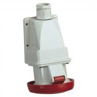Розетка силовая с заземлением Schneider Electric белый с красным PKF16W735