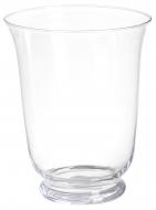 Ваза Аист стеклянная прозрачная 27,5 см