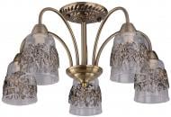 Люстра стельова Blitz 5x40 Вт E14 бронза 3119-45