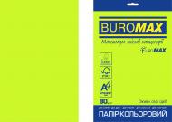 Папір офісний кольоровий Buromax A4 80 г/м Euromax Neon 20 аркушів BM.2721520E-04 зелений