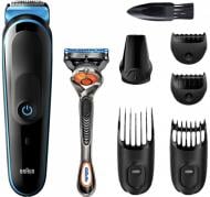 ВИТРИНА! Триммер Braun MGK 3245 Black/Blue + бритва Gillette