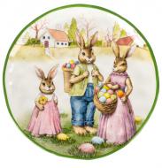 Блюдо Lefard Великодні кролики 26 см 948-030