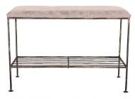 Банкетка Метал Арт СофІя-2 700x300x480 мм коричневий