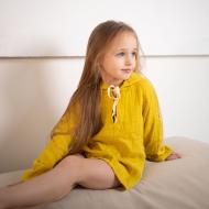 Туника для девочки Эдельвика р.128 желтый 98-25/00