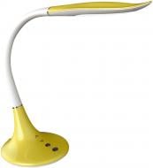 Настільна лампа офісна Eurolamp 8 Вт жовтий LED-DEL12(yellow)