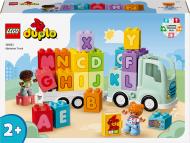 Конструктор LEGO DUPLO Вантажівка з абеткою 10421