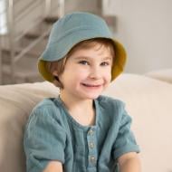 Панама Эдельвика 228-23/00 р.48 желтый/голубой