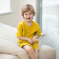 Комплект для мальчиков Эдельвика р.104 желтый 97-25/00