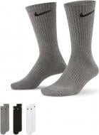 Шкарпетки Nike Everyday Lightweight SX7676-964 р.M чорний/білий/сірий 3 шт. Шкарпетки Nike Everyday Lightweight SX7676-964 р.M чорний/білий/сірий 3 шт.