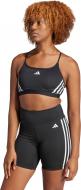 Бра Adidas AERCT LS 3S BRA IQ3354 р.S чорний