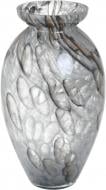Ваза Antonio Tammaro GRIGIO 32 см серая с коричневым VAS4578-1218