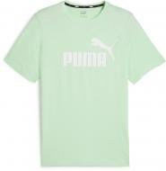 Футболка Puma ESS LOGO TEE 58666760 р.M зеленый