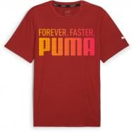 Футболка Puma RUN FAVORTIES FOREVER FASTER TEE M 52614663 р.2XL червоний