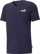 Футболка Puma ESS V NECK TEE 58673706 р.L синий