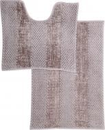 Набор ковриков Dariana для ванной комнаты Матрас 50х55 см+80х55 см, серый