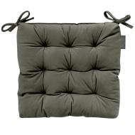 Подушка на стул VELOUR оливковая DECORA