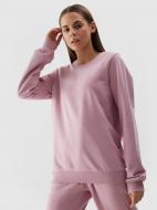 Свитшот 4F SWEATSHIRT F0954 / BLUZA F0954 4FWSS24TSWSF0954-56S р.XS розовый