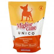 Корм сухой для собак мини пород для малых пород Migliorcane UNICO TOY с индейкой 800 г