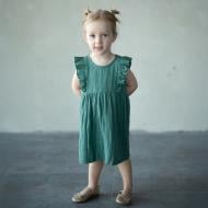 Платье Эдельвика р.98 зеленый 99-25/00