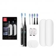 Набір електричних зубних щіток Oclean X Pro 20 S Duo Set White+Black