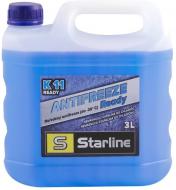 Антифриз STARLINE Ready G11 от -30 до +40 готовый 3 л синий (NA K11READY-3)
