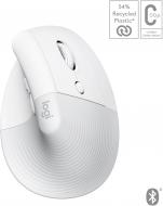 Мышка Logitech Lift for Mac Vertical Ergonomic Mouse white/pale grey (L910-006477)