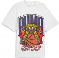 Футболка Puma CROWD CRAZE TEE 3 62758701 р.L белый Футболка Puma CROWD CRAZE TEE 3 62758701 р.L белый