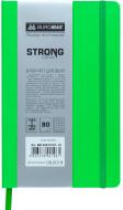 Блокнот недатированный зеленый клетка Buromax Strong Logo 2U A6 BM.29912101-15