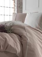 Комплект постельного белья Stonewash DoubleFace 2.0 евро пастельно-розовый