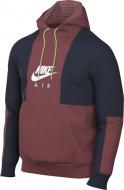 Джемпер Nike M NSW NIKE AIR PO BB HOODIE DD6383-661 р. S бордовый