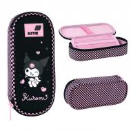 Пенал Kuromi HK26-599-5 KITE черный с узором