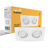 Светильник точечный LightMaster DL6232 GU5.3 белый DL6232 білий