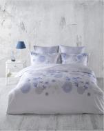 Комплект постельного белья Pizzo 2.0 евро молочно-голубой