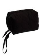 Косметичка-органайзер MISO accessory стьогана середня чорна