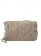 Косметичка-органайзер MISO accessory стьобана велика бежева