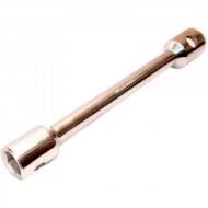 Ключ балонний двосторонній MasterTool 24 * 27 мм, посилений 73-0224