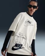 Футболка Nike W NSW DANCE OS TEE HJ2993-133 р.L бежевый