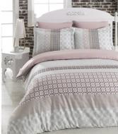 Комплект постельного белья Vivienne 1.5 молочно-пудровый