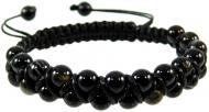 Браслет Fursa Fashion шамбала Агат 6 мм 15-18 размер